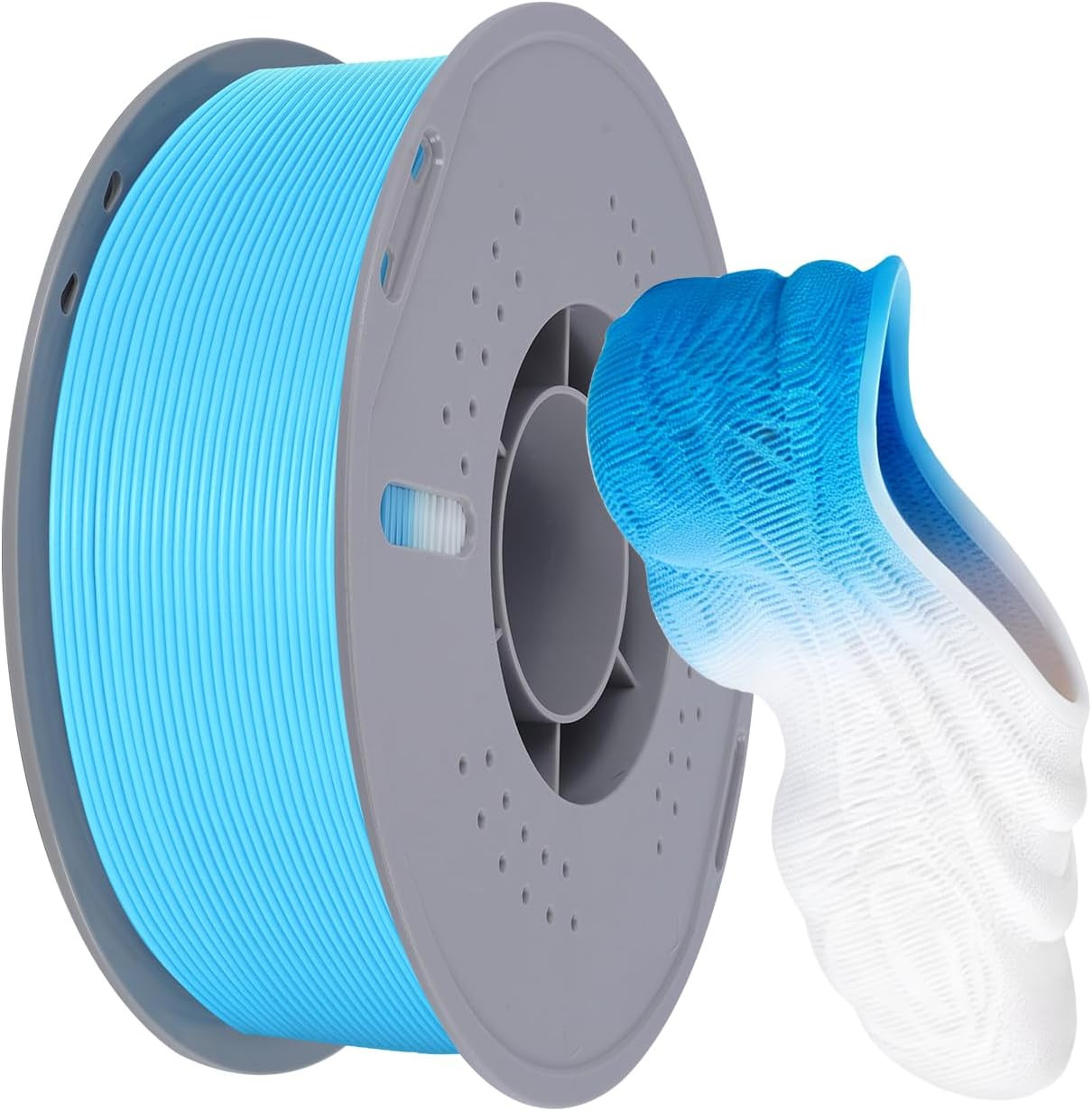 TPU 85A Filament 1.75Mm, 85A TPU 3D Printer Filament 1Kg Flexible & Durable, Blu