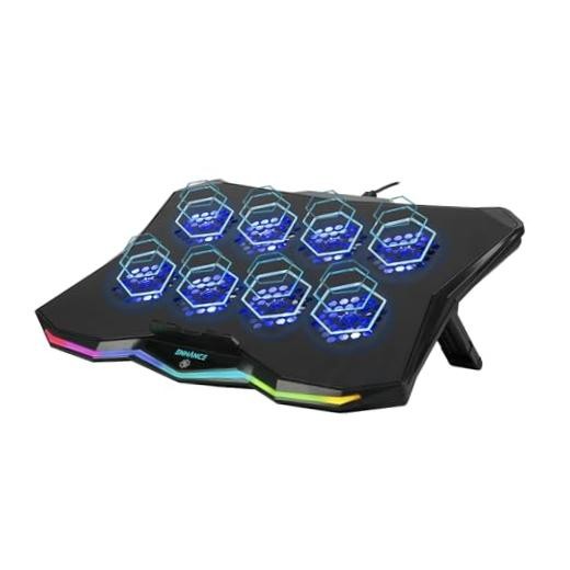 Infiltrate 3 Laptop Cooling Pad with RGB LED Lights - Gaming Cooler Stand