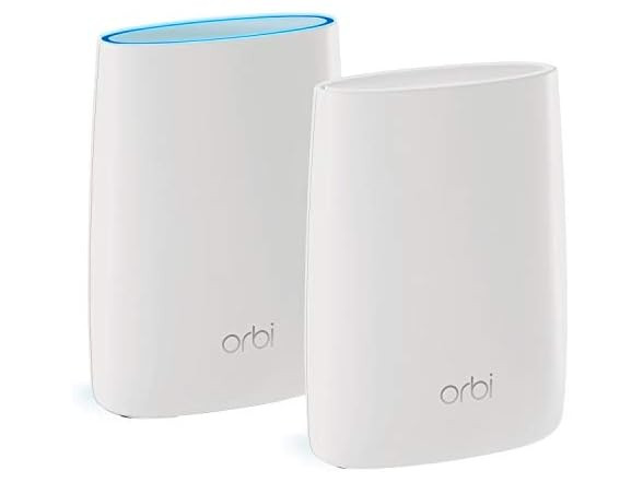NETGEAR Orbi RBK50 2-Pack Tri-Band Mesh WiFi System – AC3000 Router Wi-Fi