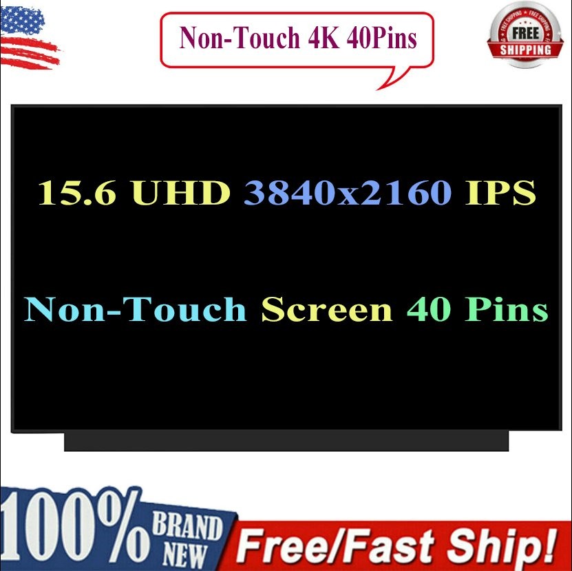 15.6" 4K UHD LED LCD Screen Display Panel MNF601EA1-1 NE156QUM-N66 3840x2160