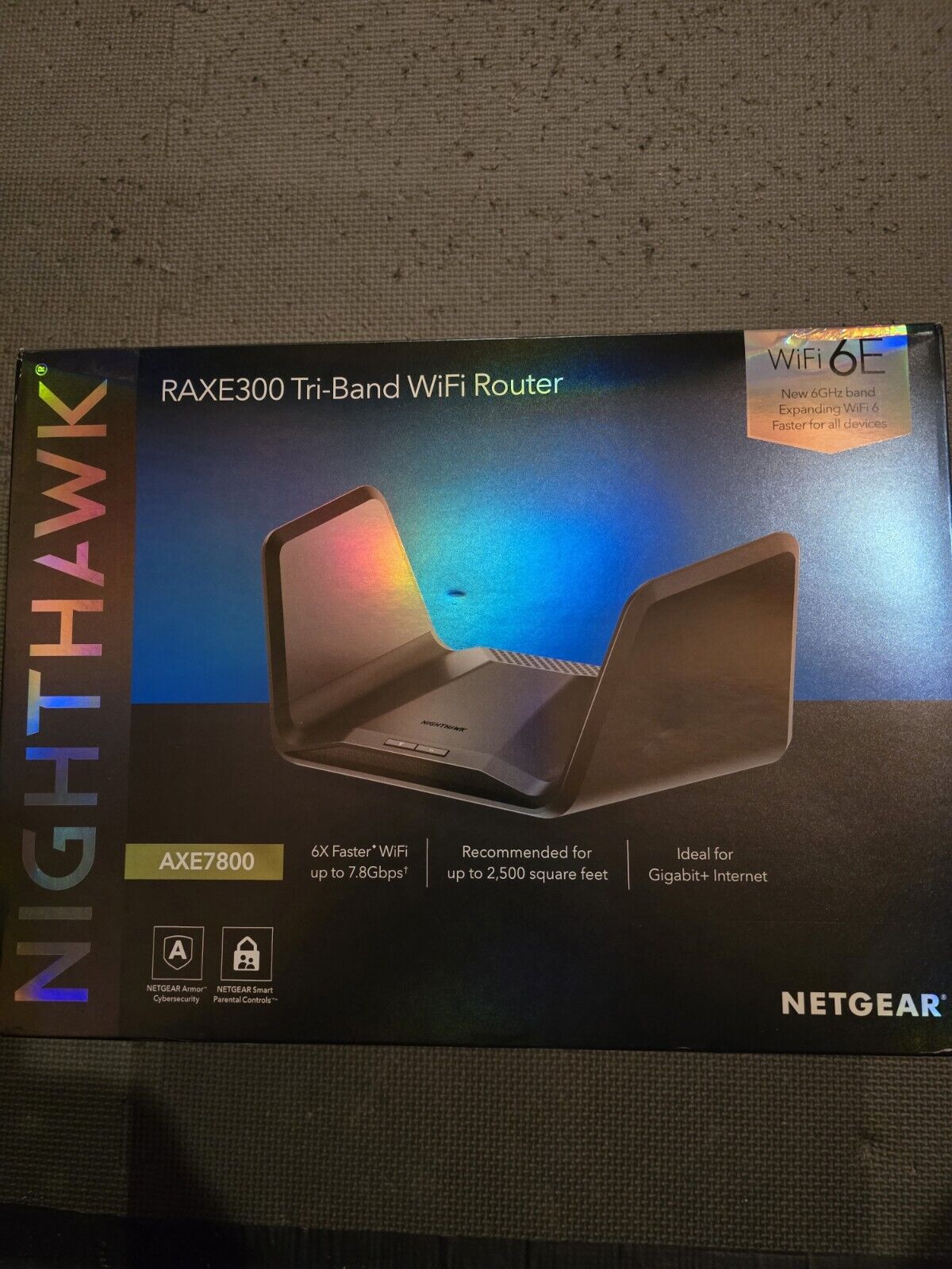 NETGEAR Nighthawk RAXE300 Tri-Band WiFi 6E Router