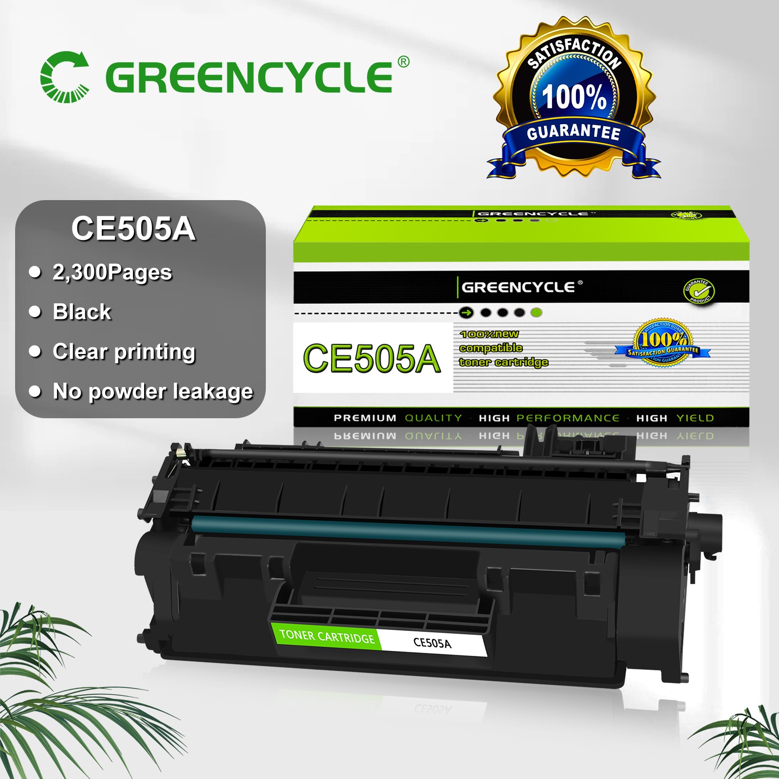 CE505A 05A Toner Cartridge Compatible With HP LaserJet P2055d P2055dn P2055x