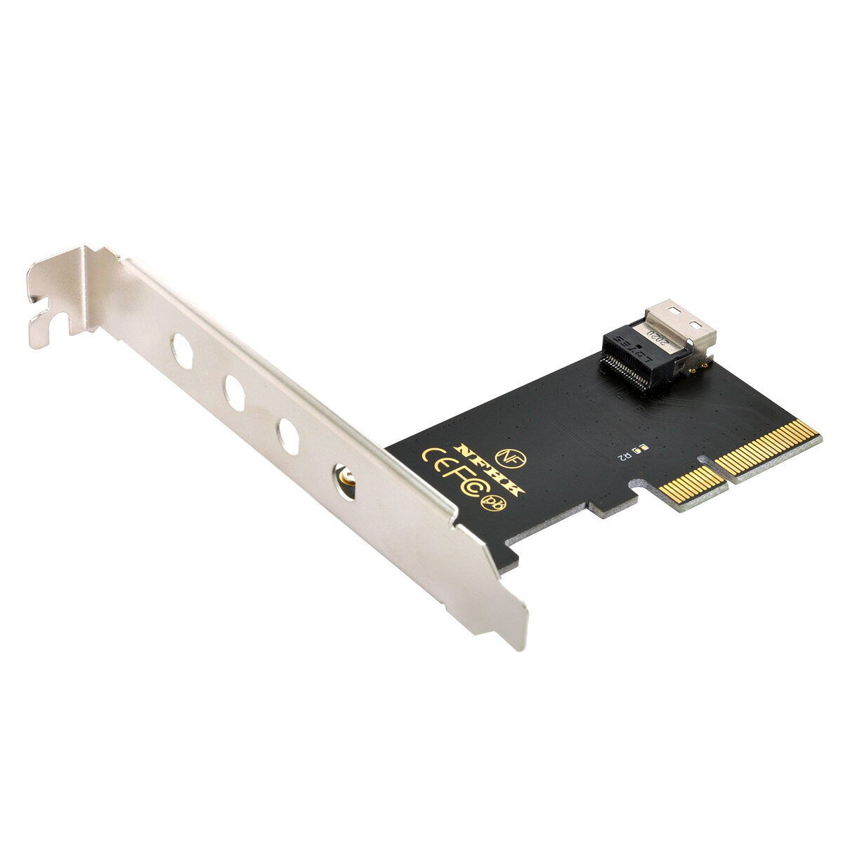 Jimier PCI-E 4X to U.2 U2 Kit SFF-8639 SFF-8654 Slimline NVME PCIe SSD Adapter