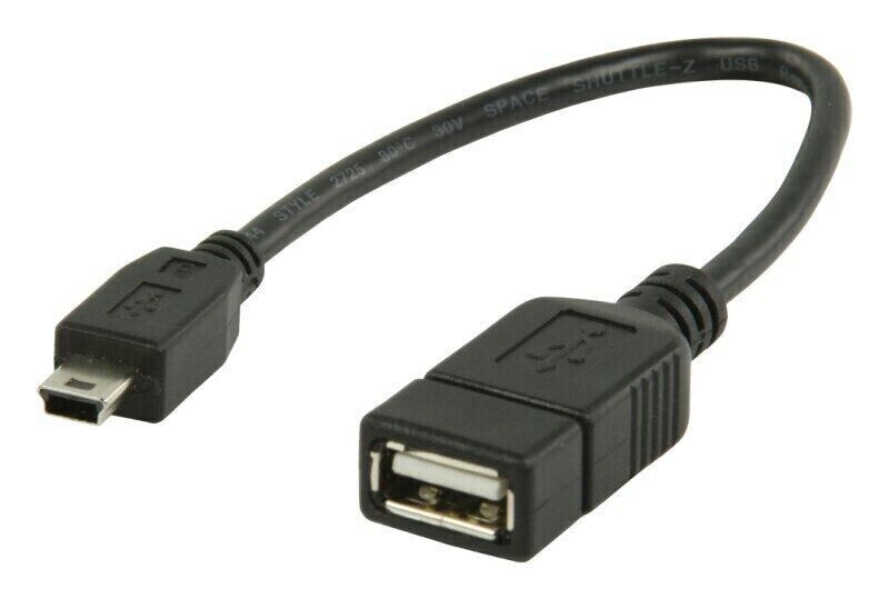 USB 2.0 OTG VMC-UAM1 Cable Mini A Type Male to USB Female Host MINI USB Adapter