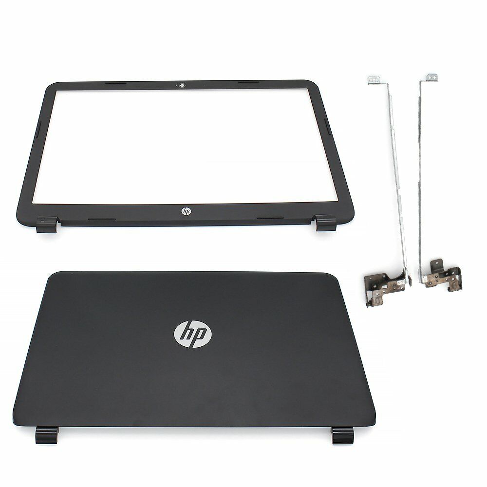 New HP LCD Back Cover + Front Bezel + Hinges Set 15-G019WM 15-G040CA 15-R030WM