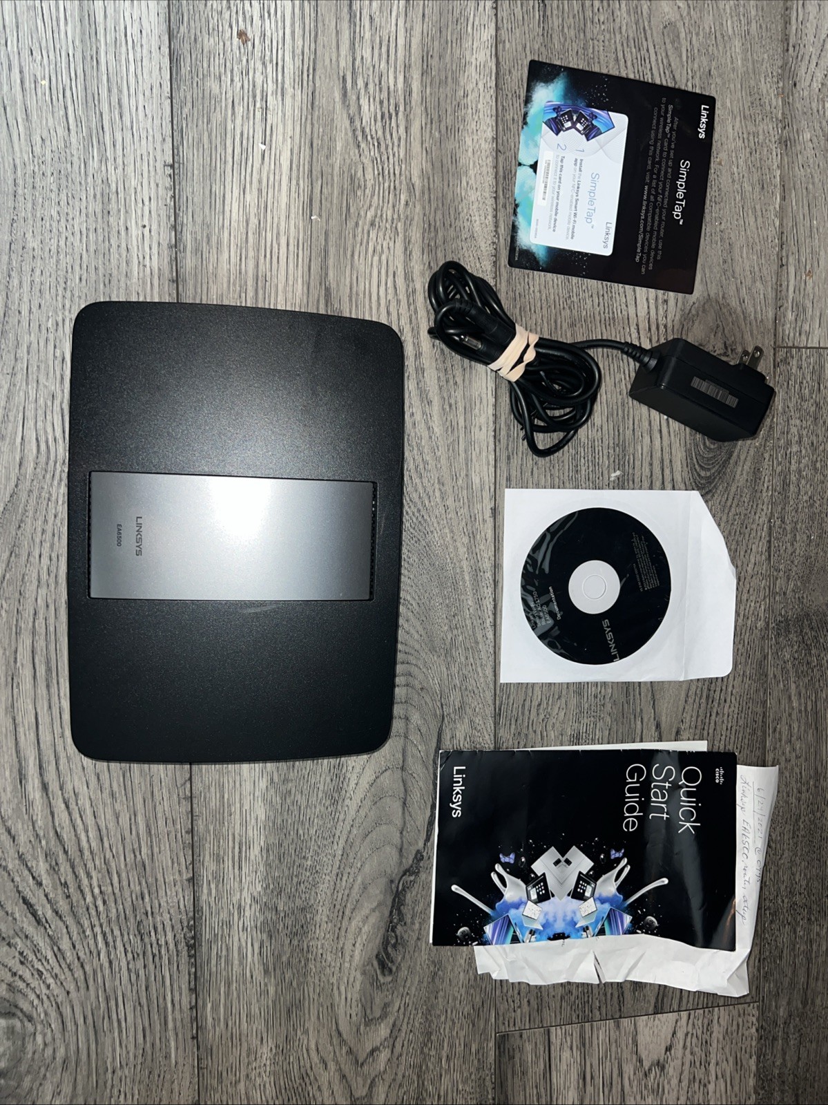 Cisco Linksys EA6500 Smart Wi-Fi Router Black Dual-Band Gigabit 4 x LAN Ports