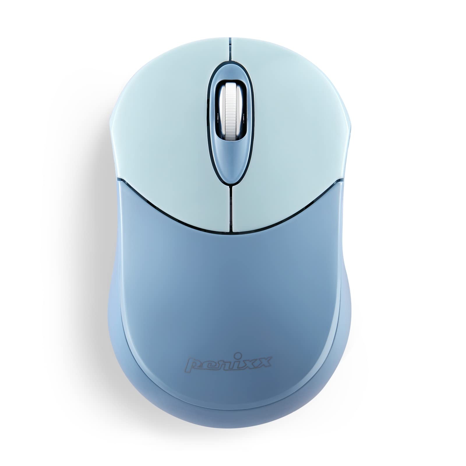 PERIMICE-802BL Wireless Bluetooth Mouse - Portable Design - Compatible with W...