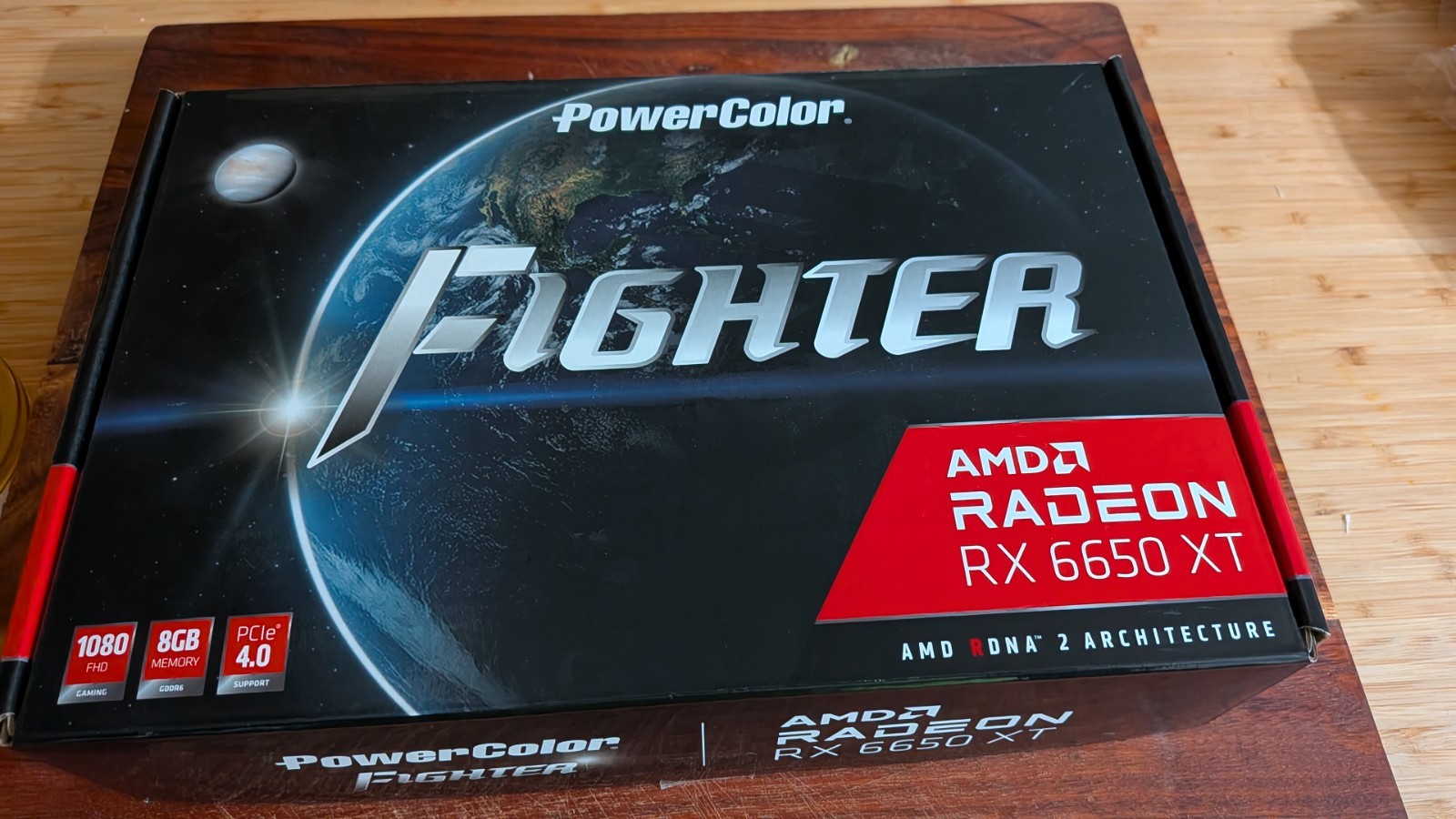PowerColor AMD Radeon RX 6650 XT 8GB GDDR6  1 x HDMI 2.1 , 3 x DisplayPort