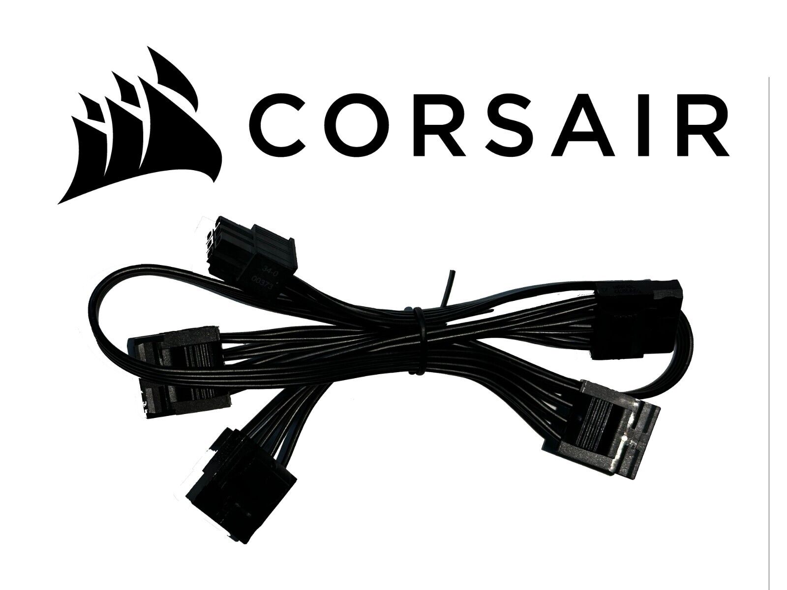 Corsair Type 4 Modular Power Supply Cable 6-Pin to 3x Molex 34-000473