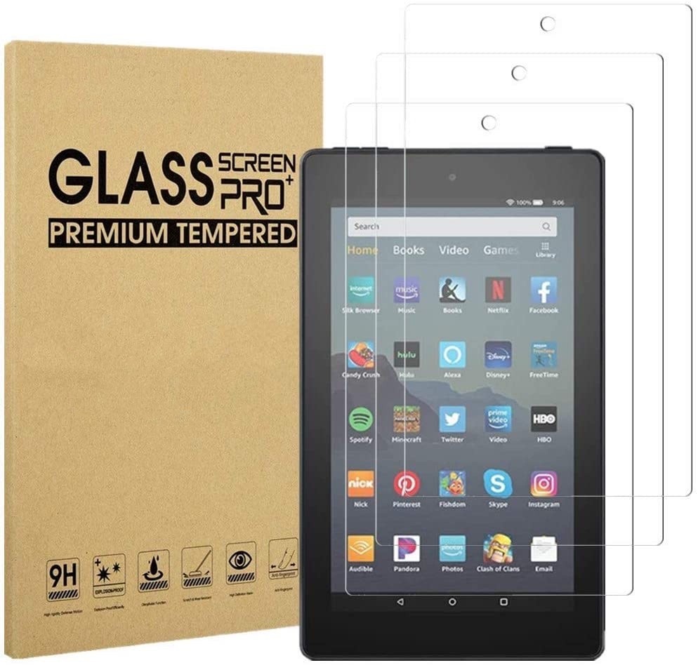 4x Tempered Glass Screen Protector For Amazon Fire HD 10 Tablet 10.1" 2017/2019