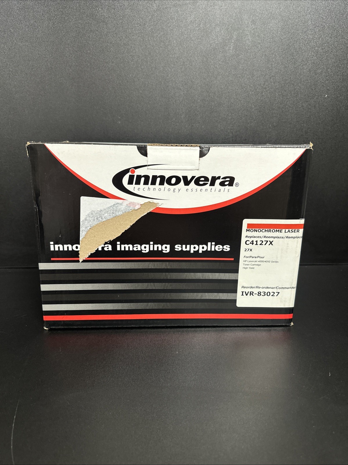Innovera IVR-83027 High Yield Toner Fit/For HP LaserJet 4000/4050 Series, Black