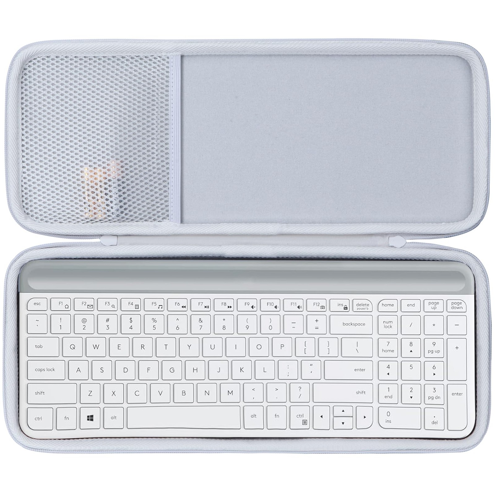 Lebakort Hard Case Compatible with Logitech MK470 Slim Keyboard and Mouse Com...