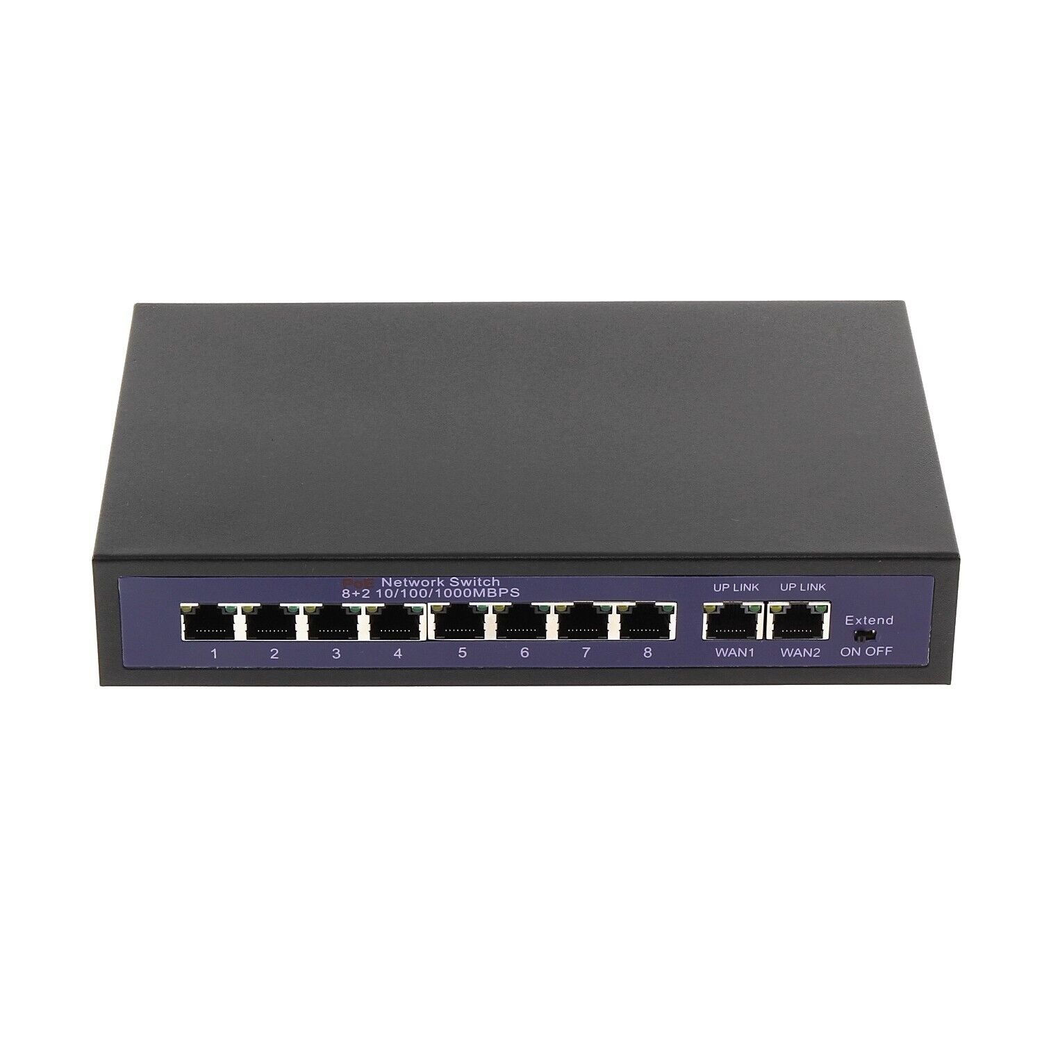 8-Port Unmanaged Gigabit Network PoE Switch 120W 8 PoE Ports