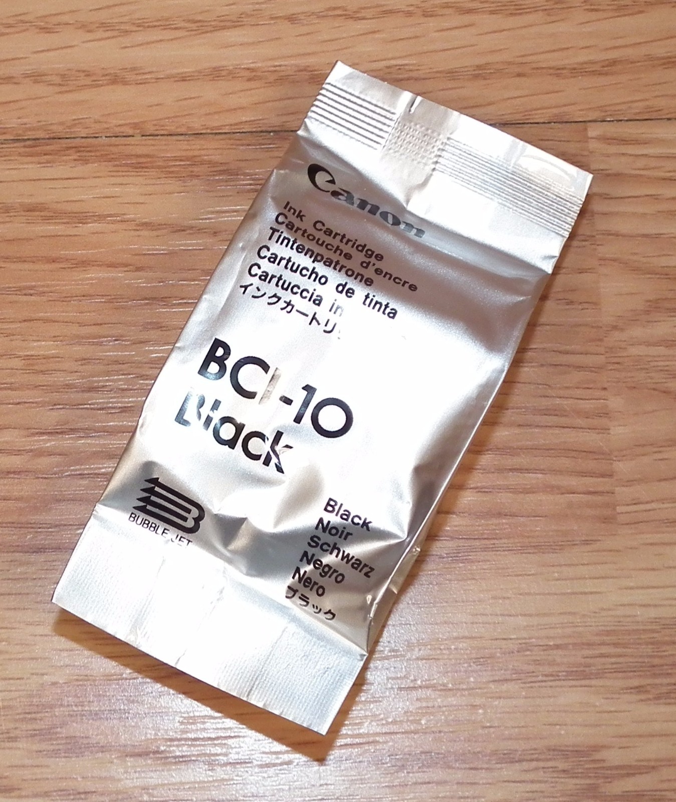 Genuine Canon (BCI-10) Bubble Jet Black Ink Cartridge *Sealed in Foil* **READ** 