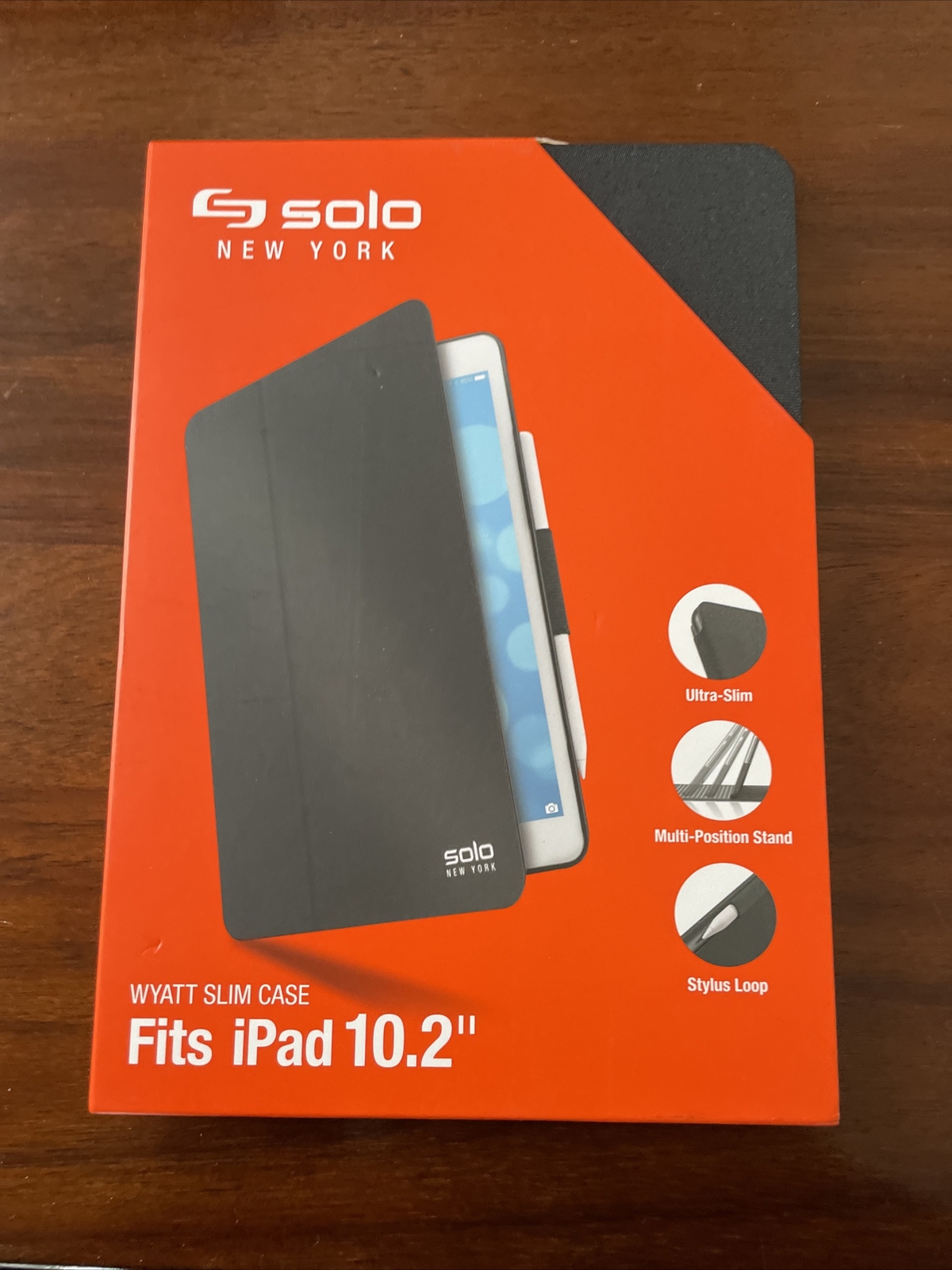 Solo New York Wyatt Slim Case For iPad 10.2" NEW