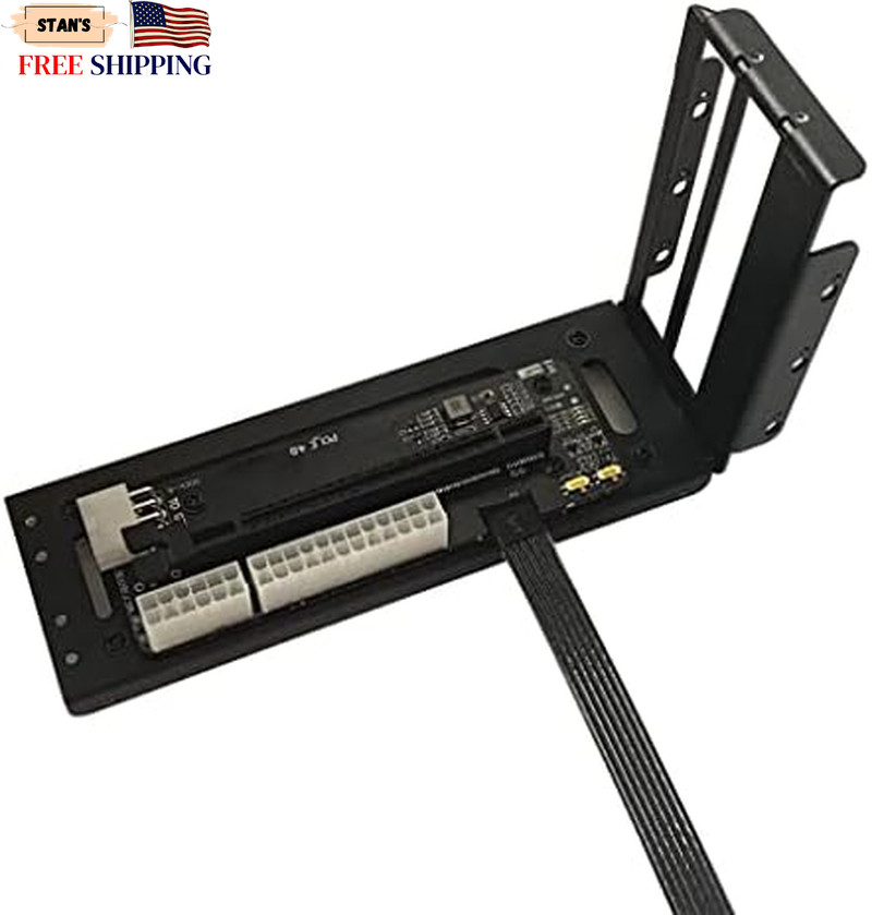 JMT R43SG GEN4 M.2 M-Key to PCIE X16 4.0 External Graphics Card Stand Bracket