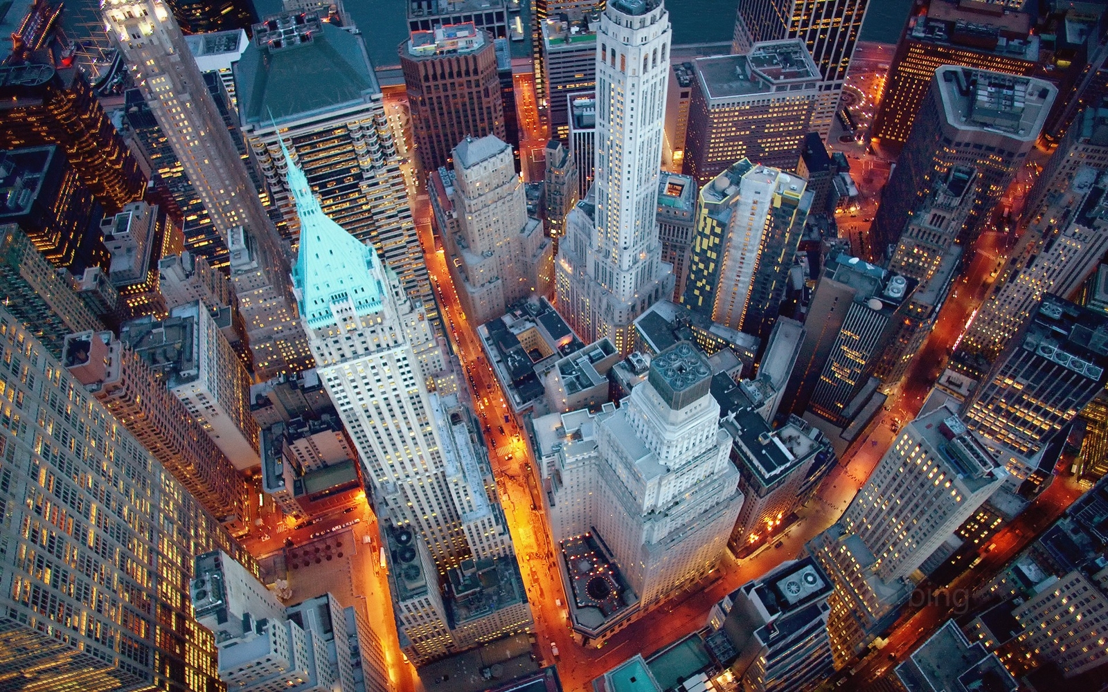 Landscape cityscape architecture building new york city Custom Gaming Mat Desk