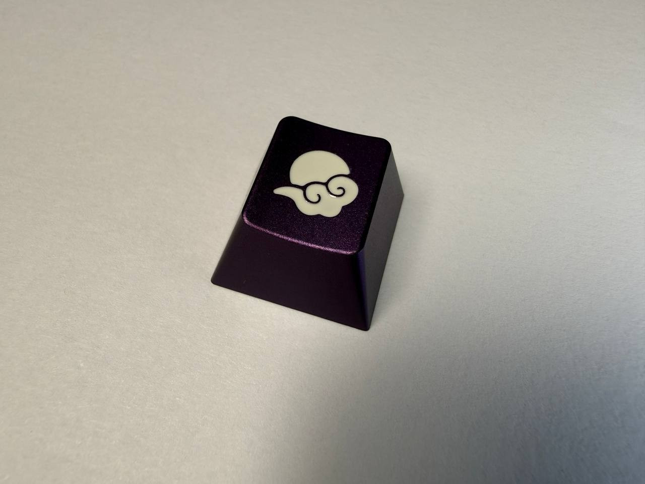 RAMA GMK Tuzi Moon Artisan Metal Keycap NEW