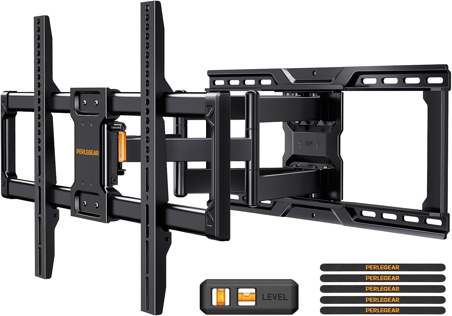 Listed Full Motion TV Wall Mount for 42–90 Inch TVs up to 150 lbs