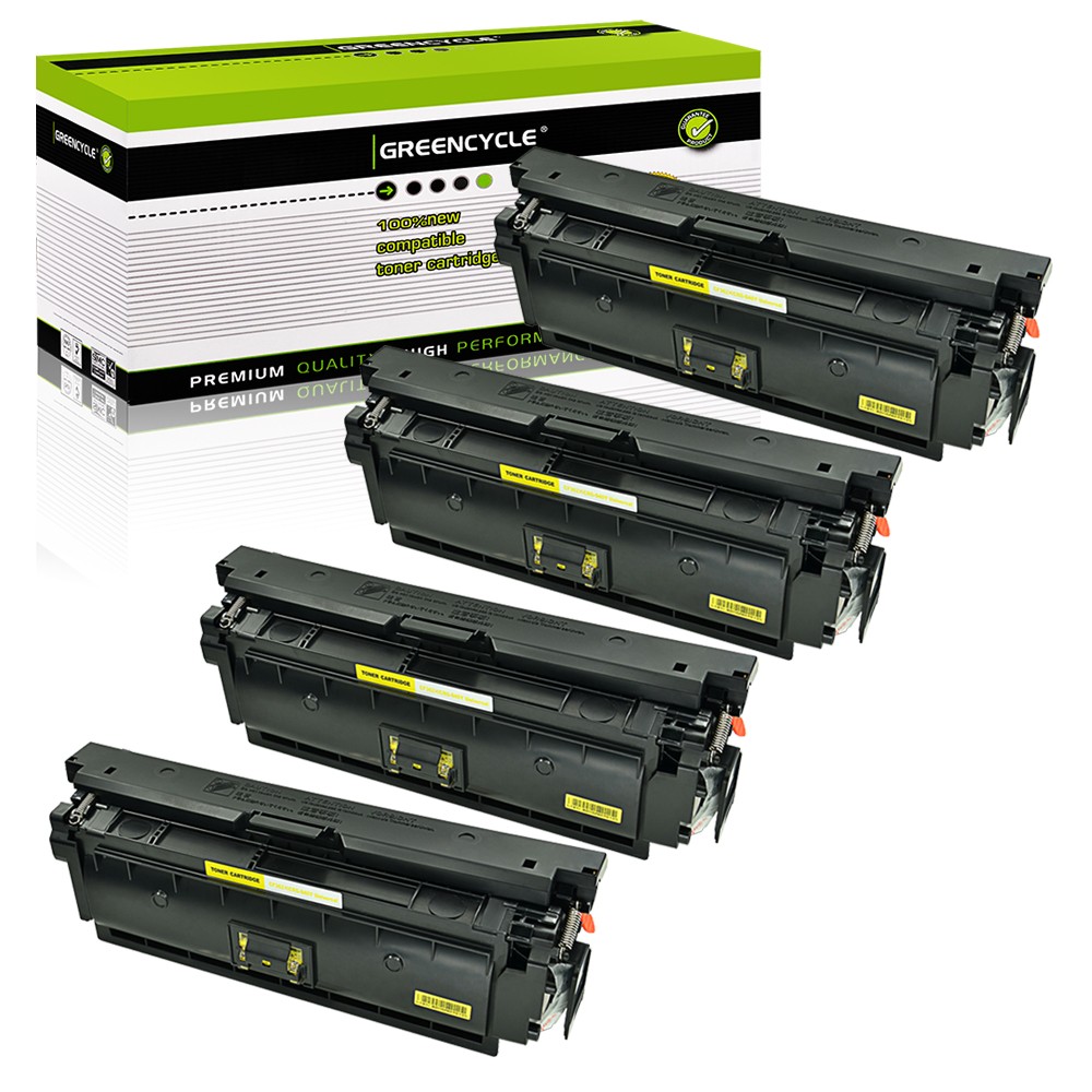 4 Pack CRG-040H Yellow Toner Cartridge Fits For Canon Color image CLASS LBP712DN