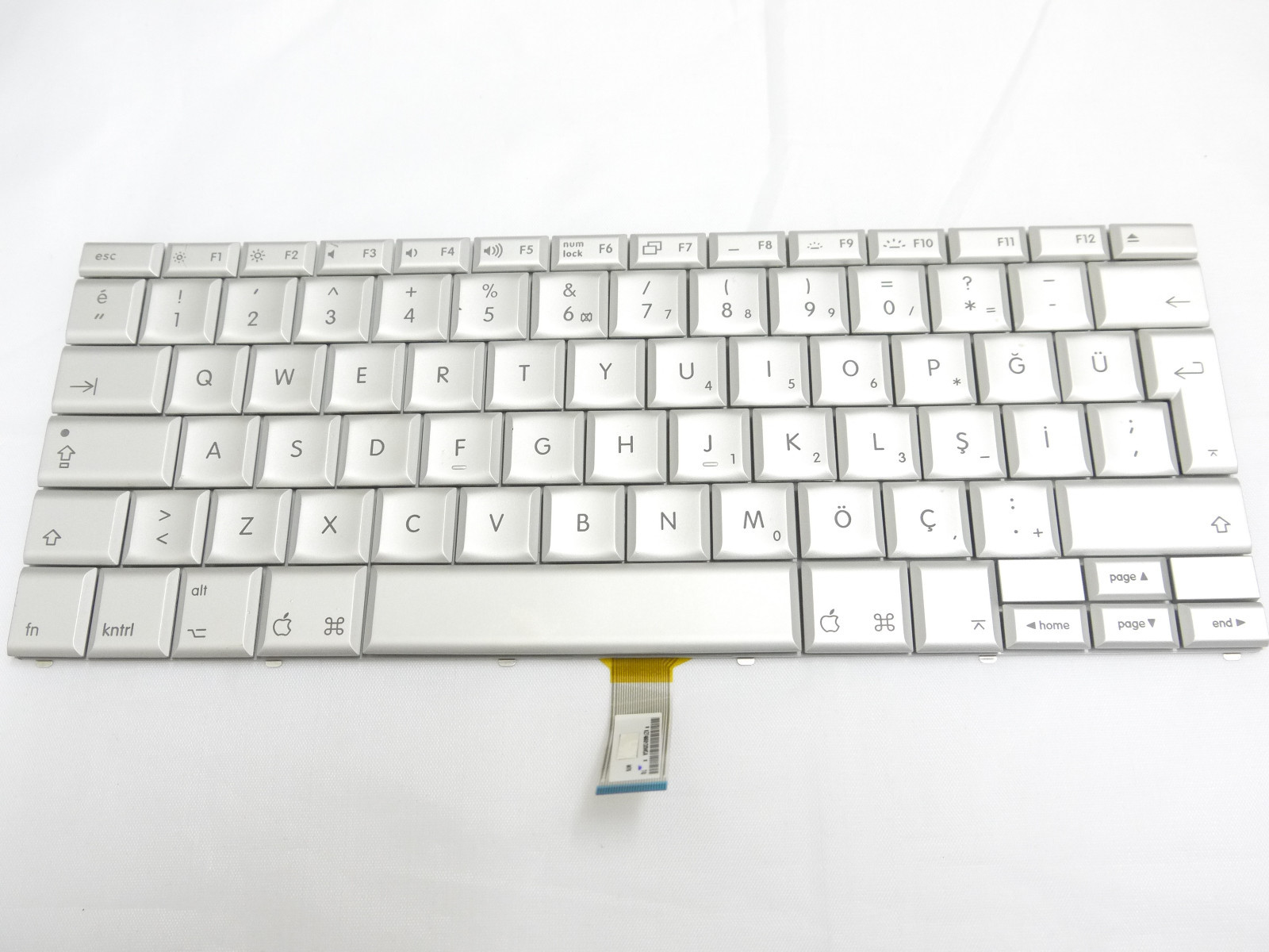 90% NEW Turkey Keyboard Backlit for Macbook Pro 17" A1229 US Model Compatible