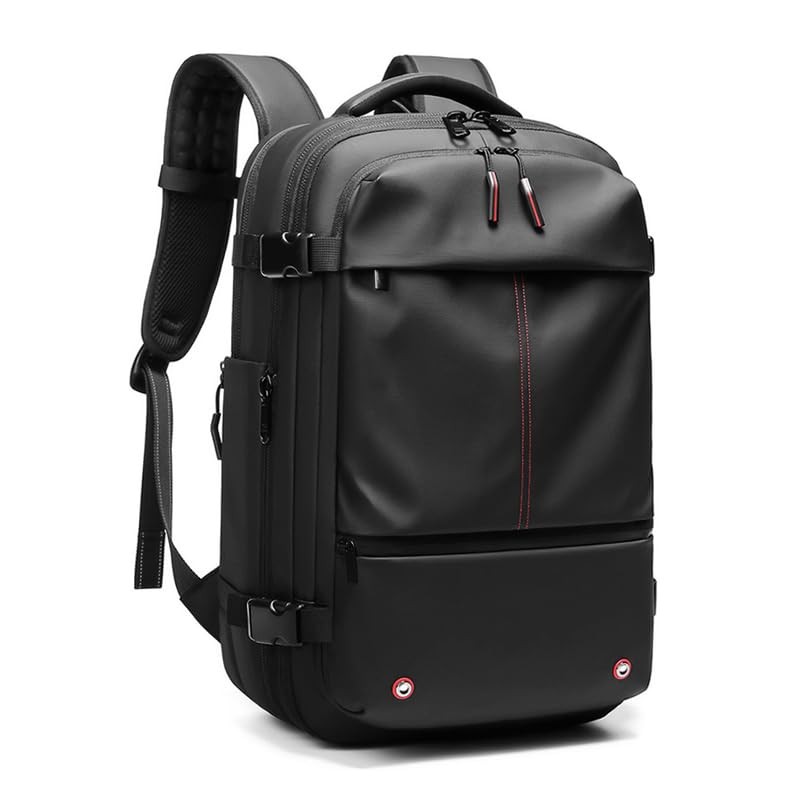 Fiordpack Vacuum Backpack Travel (Built-in Pump, 60L), TSA Lock, 60L 
