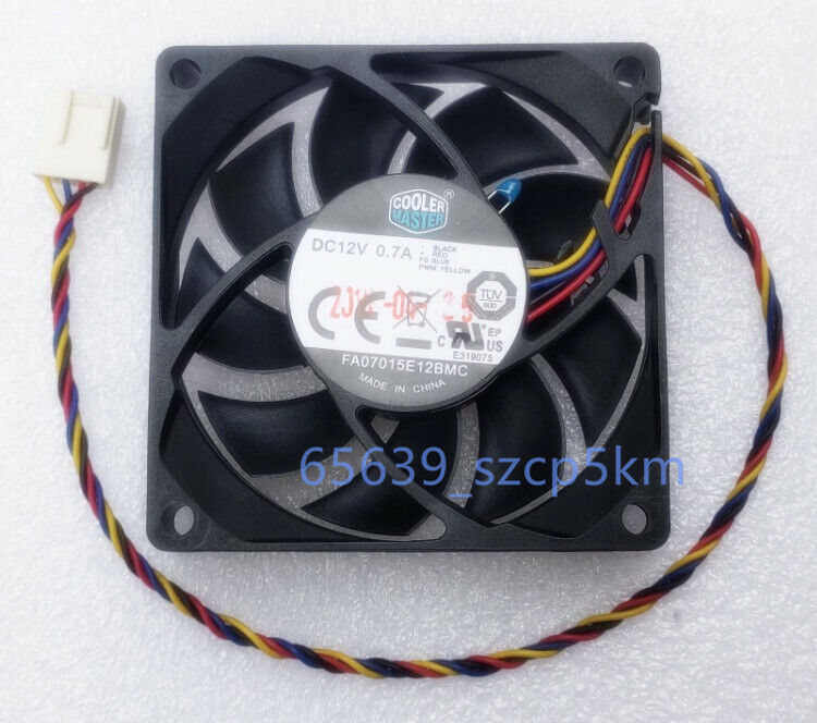 Cooler Master FA07015E12BMC DC12V 0.7A 4-PIN PWM Speed Control CPU Cooling Fan