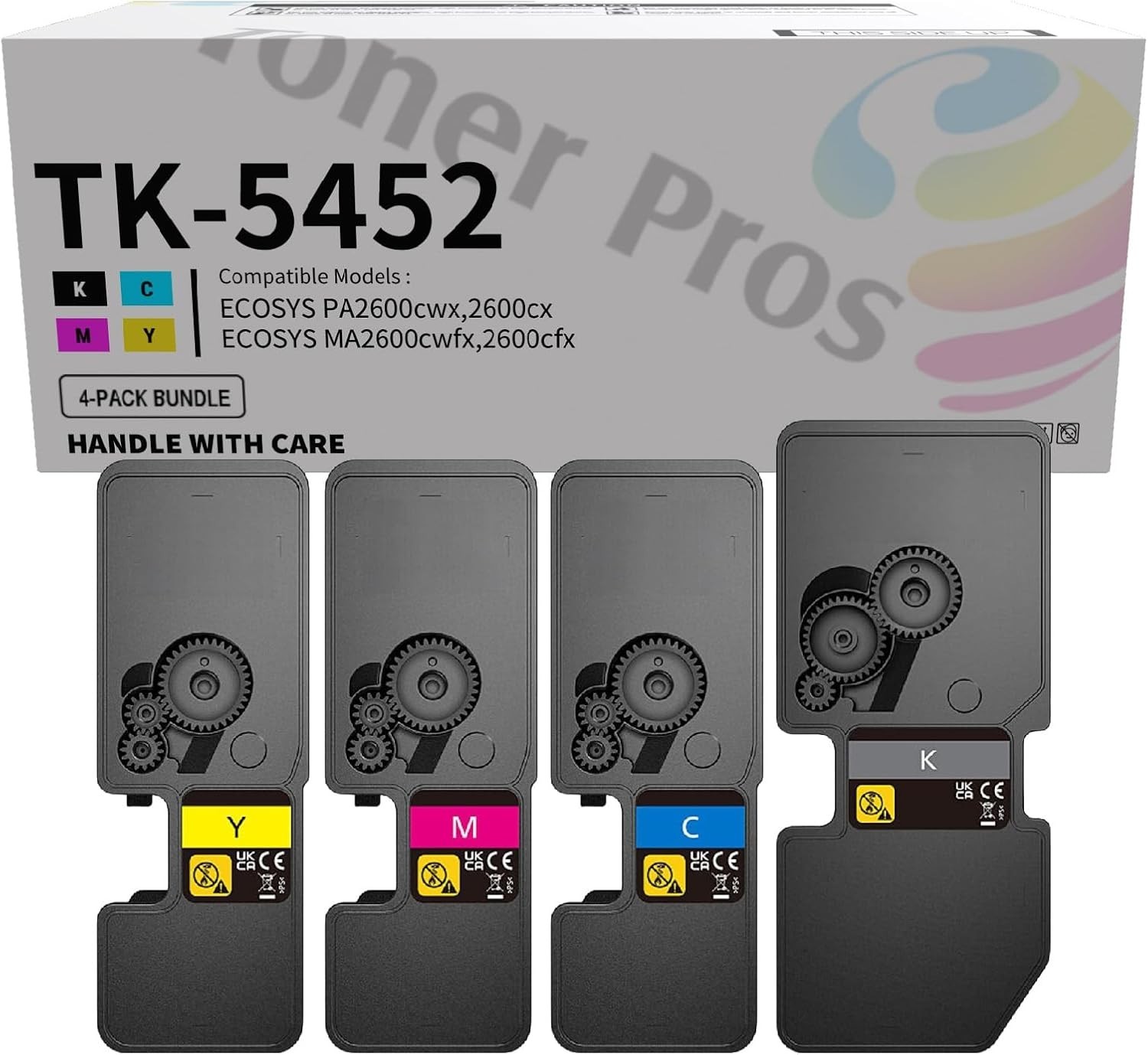 Toner Pros Replacement TK-5452 (TK5452) Toner Cartridge - T35-2