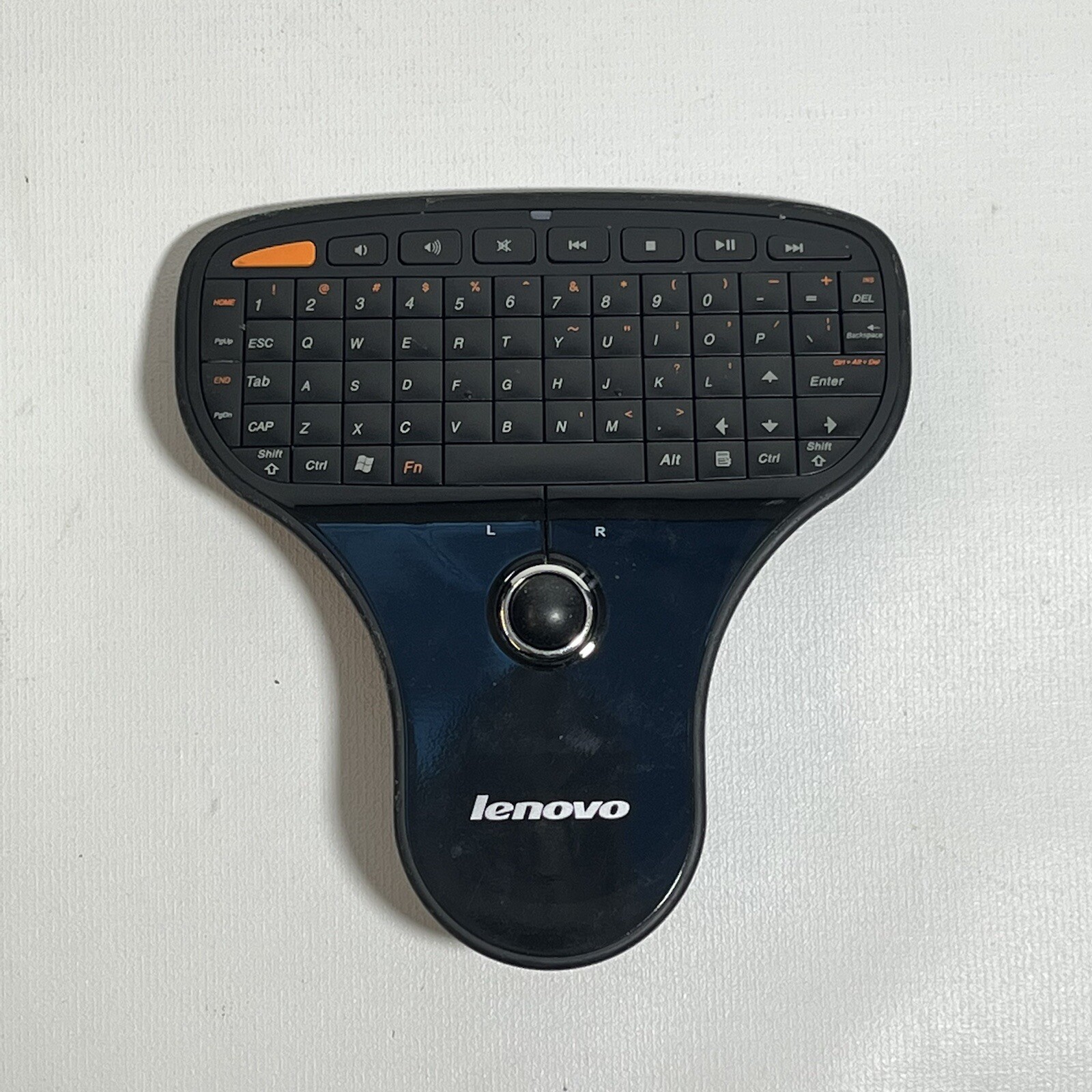 Lenovo Multimedia Remote N5901 Mini Wireless Keyboard Tested Works - No Dongle