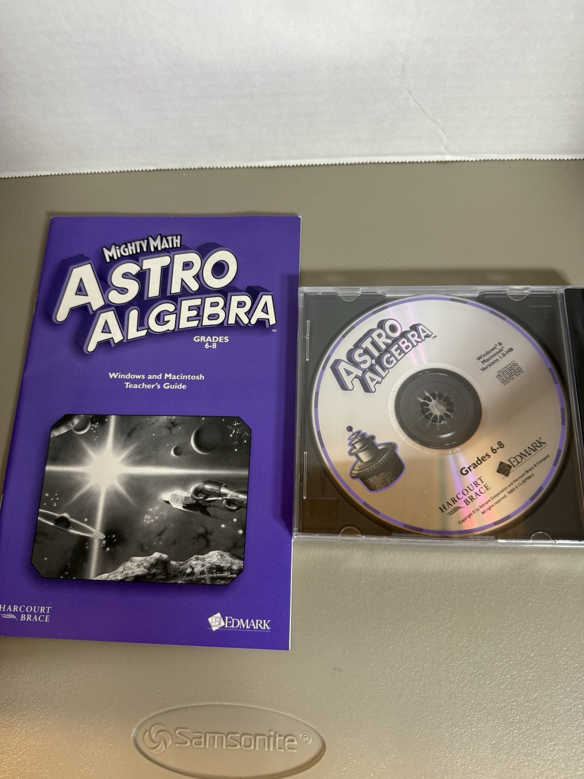 Vintage Math Advantage Mighty Math "Astro Algebra" Grades 6-8