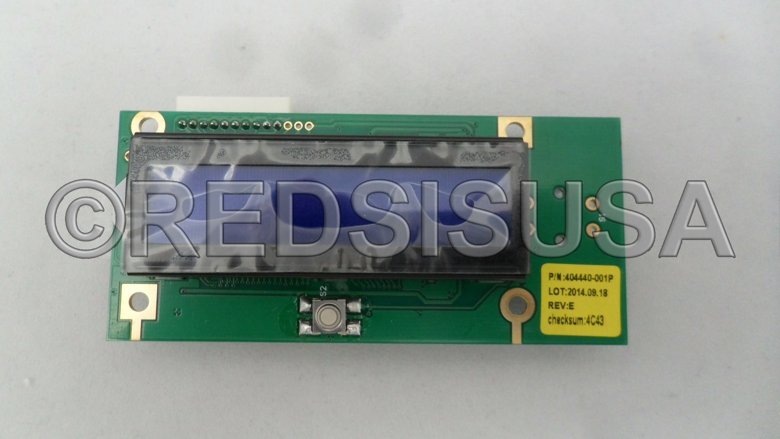 Zebra P110I Id Card Thermal Printer Lcd Front Display 404440-001