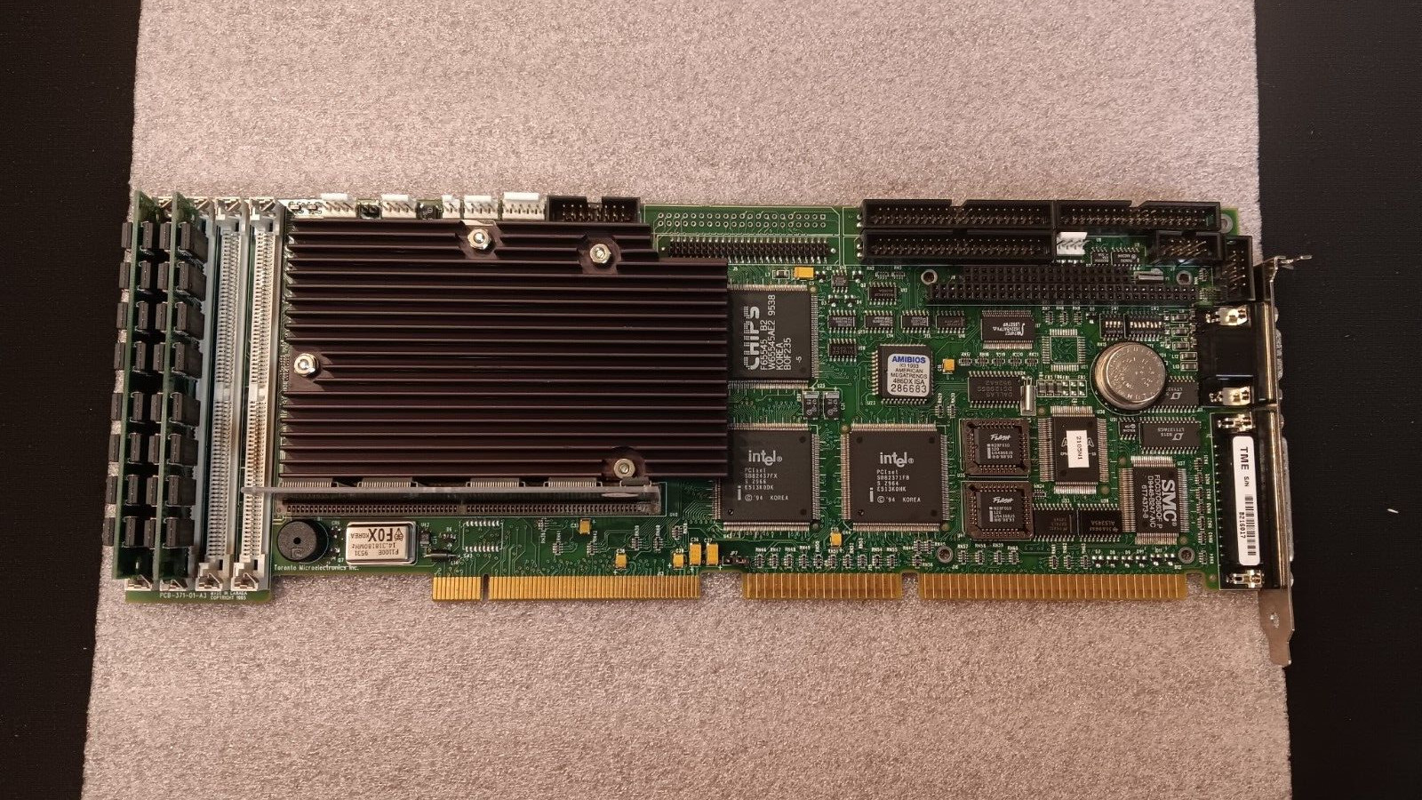 TORONTO Microelectronics SBC 210562 PCB-371-01-A3 Single Board Computer CPU RAM