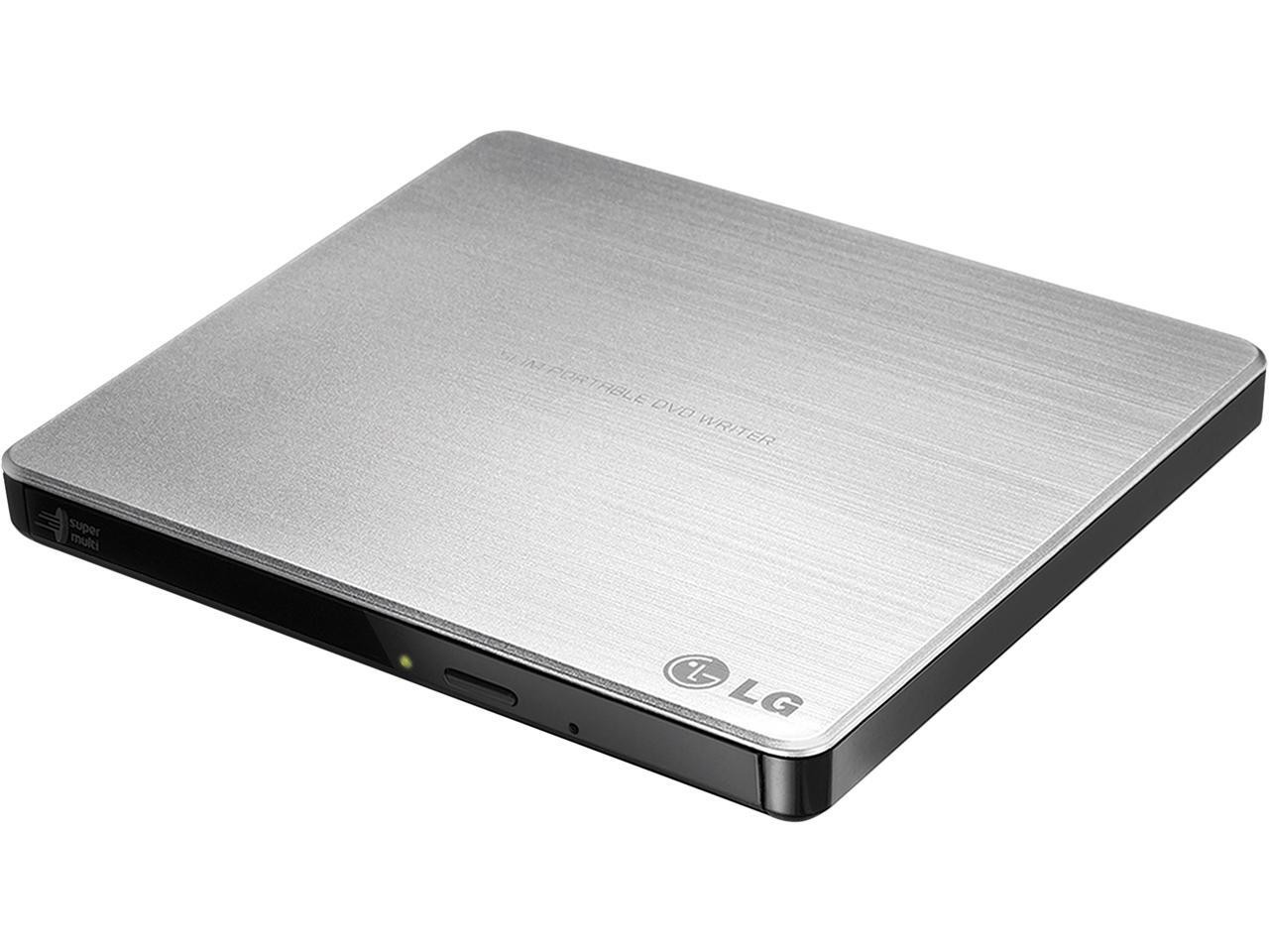 LG USB 2.0 Ultra Slim External DVDRW Model GP60NS50