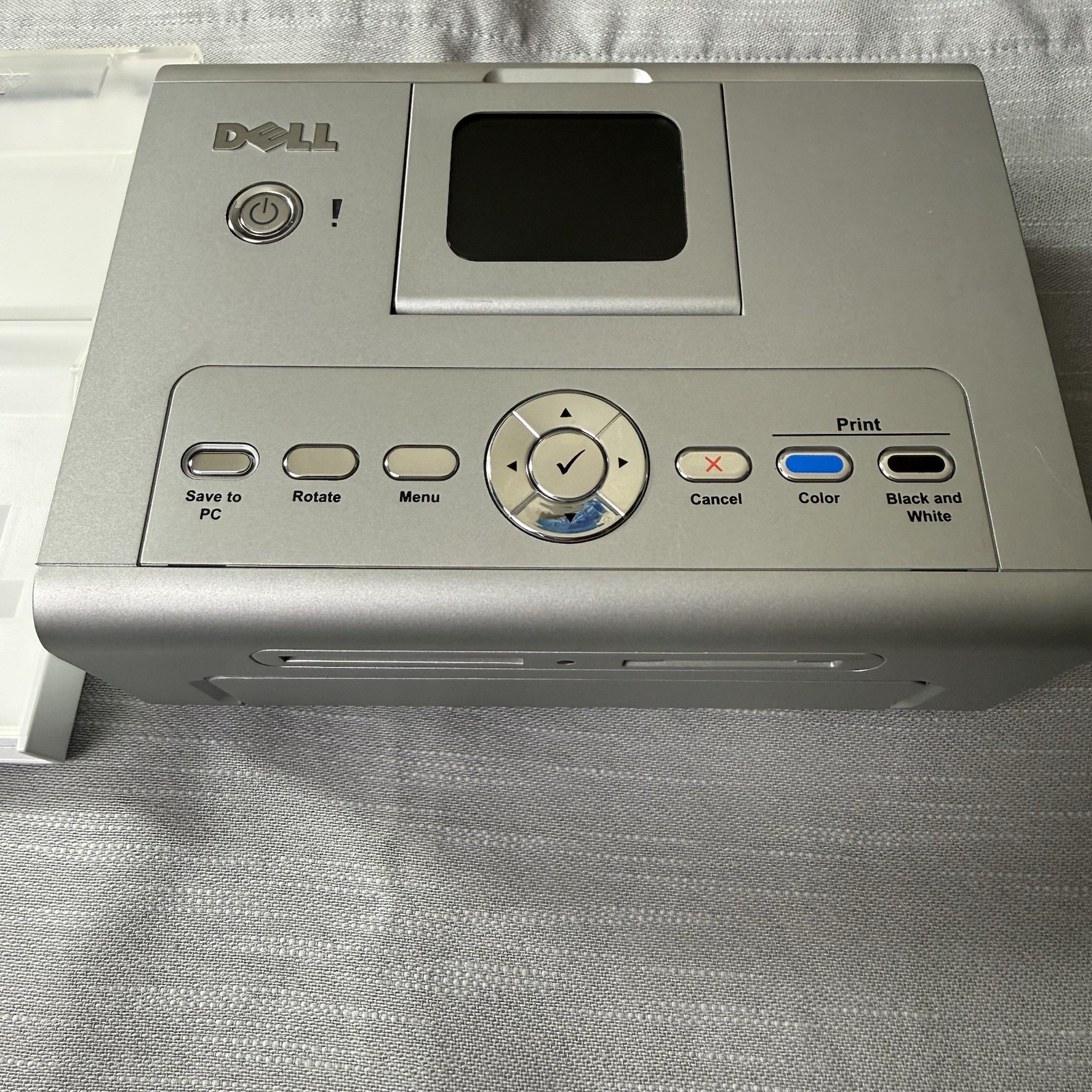 Dell 540 Photo Digital Photo Thermal Printer Tested Working No Ink