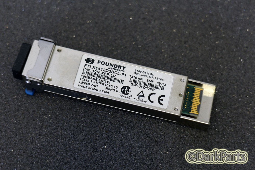 Foundry 10G-XFP-LR FTLX1412D3BCL-F1 10Gb XFP Transceiver Module