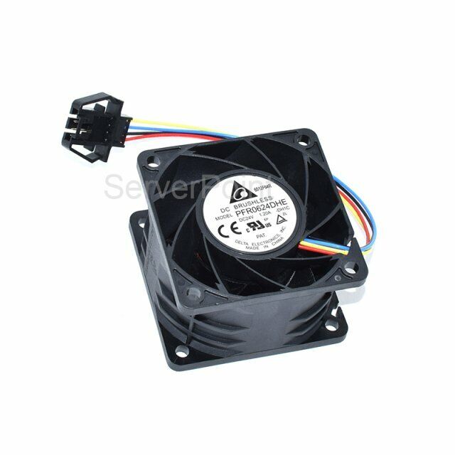 FOR Delta PFR0624DHE 6038 24V 1.20A 6CM 4-wire PM speed regulation cooling fan
