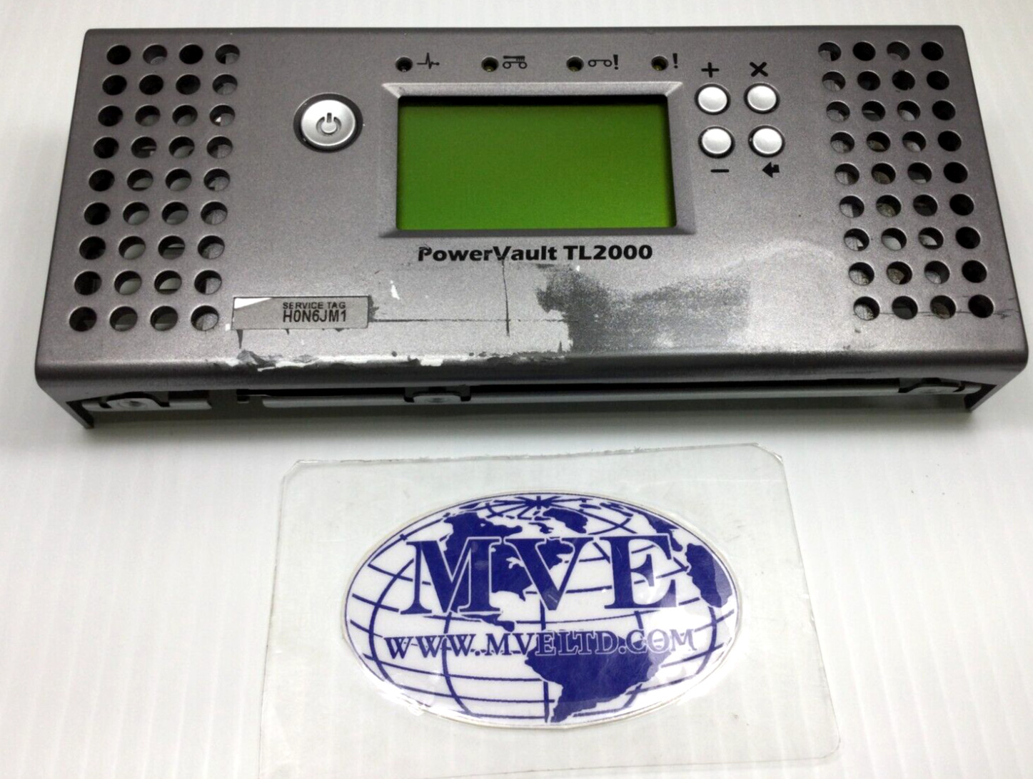 IBM 45E2451 DELL POWERVAULT TL2000 LCD DISPLAY PANEL FRONT BEZEL COVER 