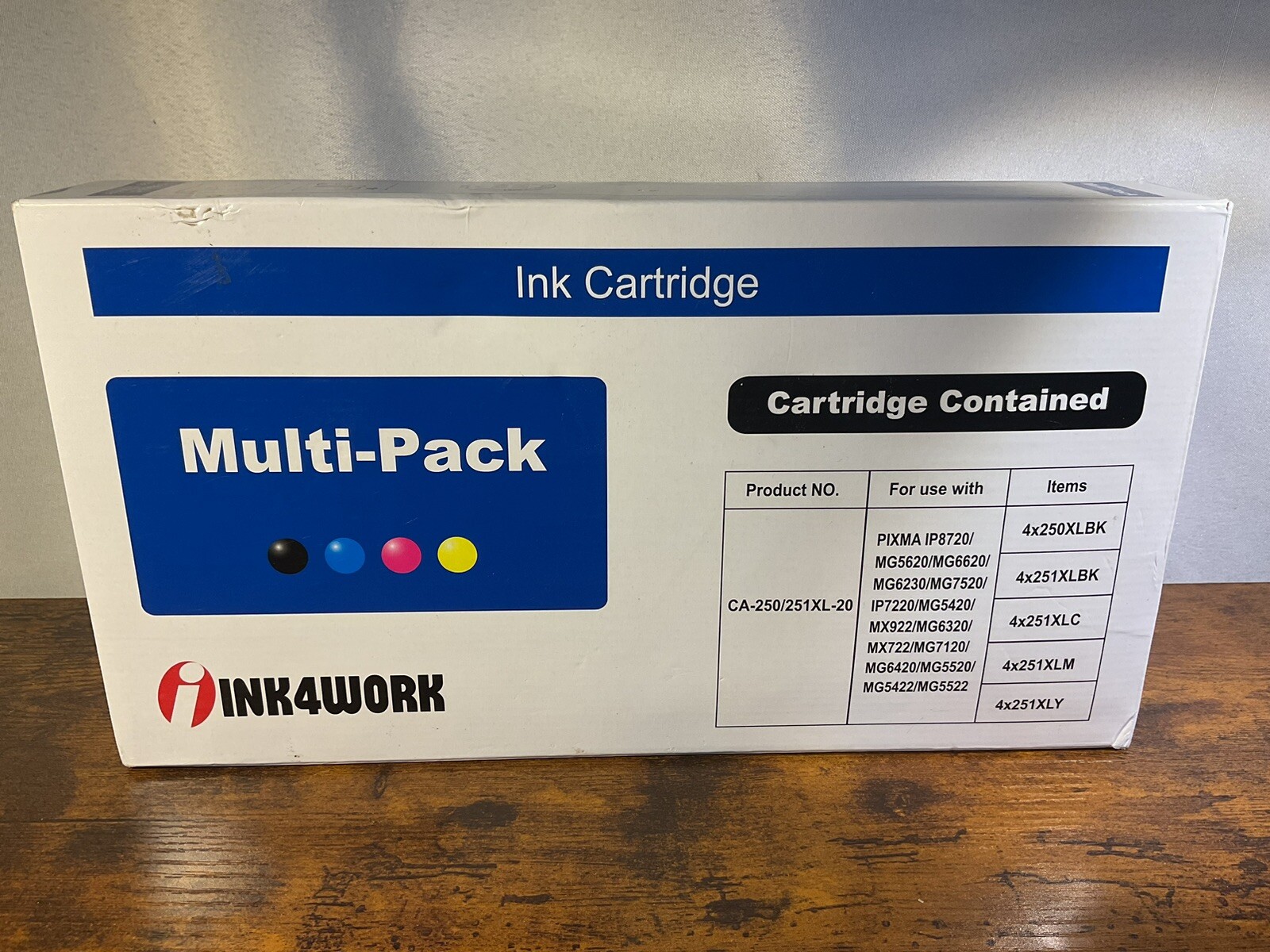 ink4work Ink Cartridges For Canon Printers 19 Pack Multi Color