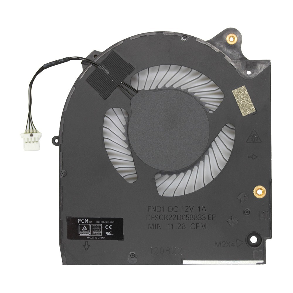 Original CPU or GPU Cooling Fan Replacement For Dell Alienware Ryzen M15 R5 R6