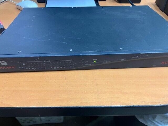 Avocent AutoView 3100 AV3100 KVM over IP 16 Port Switch **AS-IS**