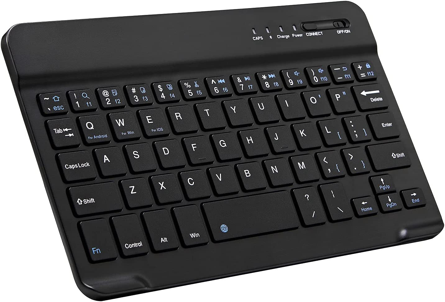 Ultra-Slim Bluetooth Keyboard Portable Mini Wireless Keyboard Rechargeable for A