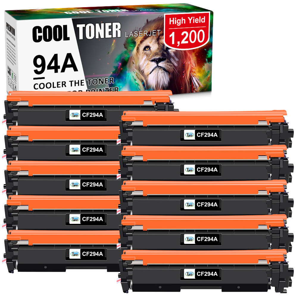 10x CF294A 94A Toner For HP LaserJet Pro MFP M148 M148fdw M118 M118dw Printers