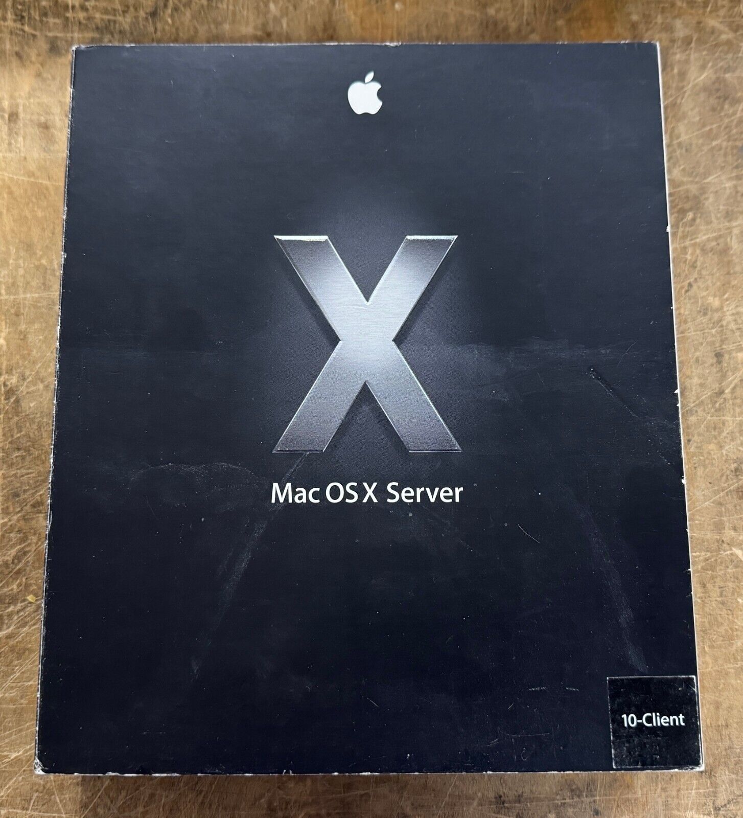 Apple Mac OS X Server 10.4 Tiger 10-Client w/2 LICENSES (M9769Z/A)