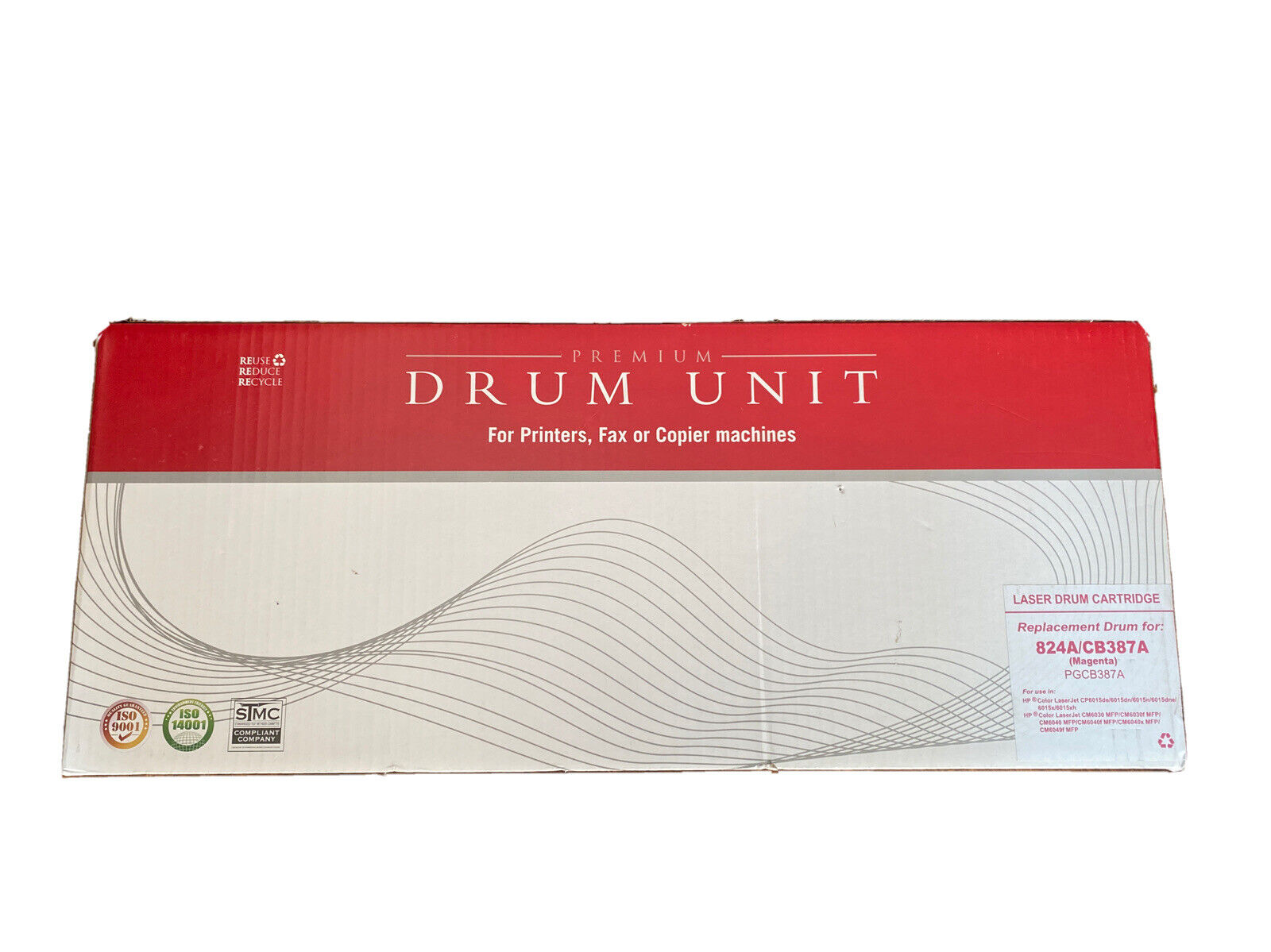 Premium  Drum Unit Laser Drum Cartridge Replacement For 824A/CB 387A Magneta