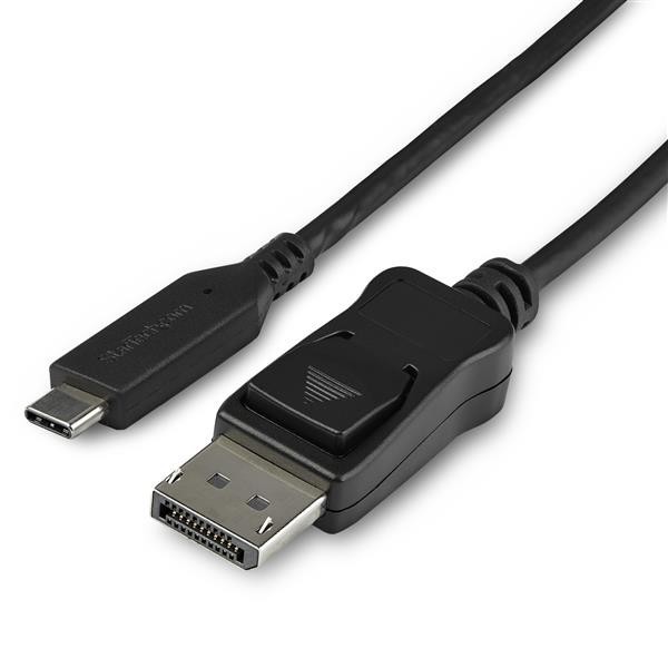Startech 1M USB-C (T/BOLT3) TO DP1.4 ADAPTER CABLE 8K 3YR