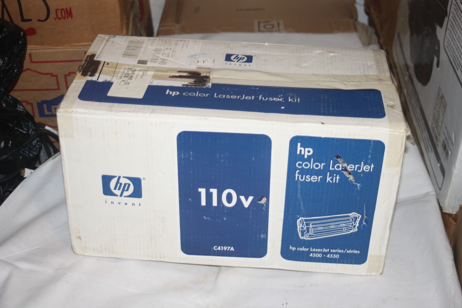 New HP C4197A Color LaserJet Fuser Kit 110V Series 4500-4550 FACTORY SEALED