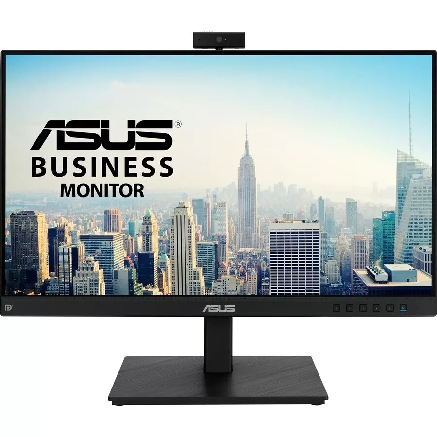 ASUS 23.8” 1080P Video Conferencing Monitor (BE24EQSK) - Black. New Open-Box