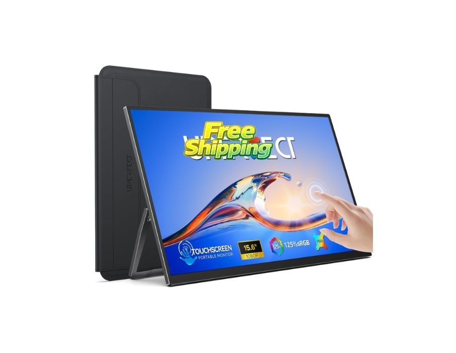 Monitor Portátil Táctil 15.6'' 125% sRGB USB-C HDMI con Soporte