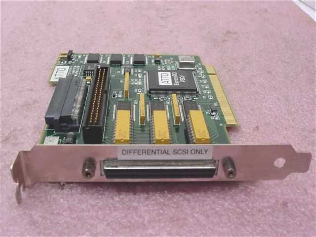 ATTO ExpressPCI PSCd Ultra Wide Differential SCSI Controller PCI Card