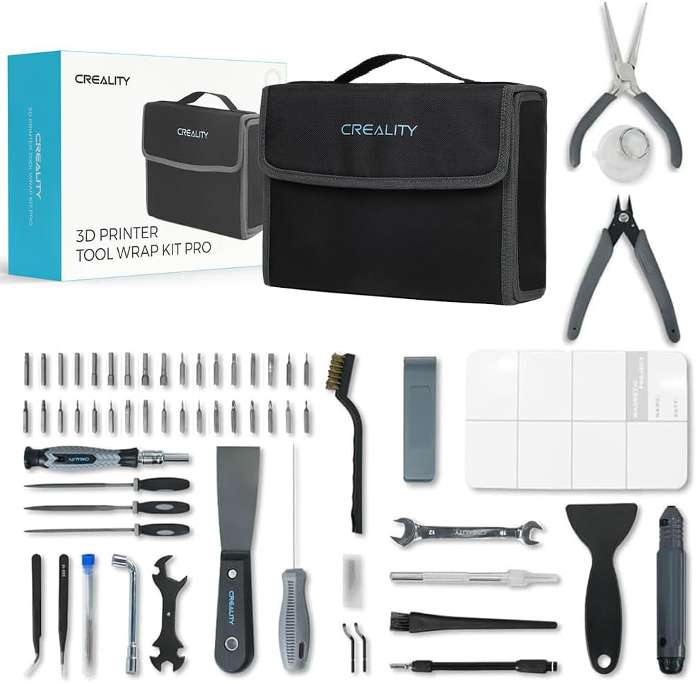 Creality 3D Printer Tool Wrap Kit Pro Assembly/Removal/Filament Cutting Tools